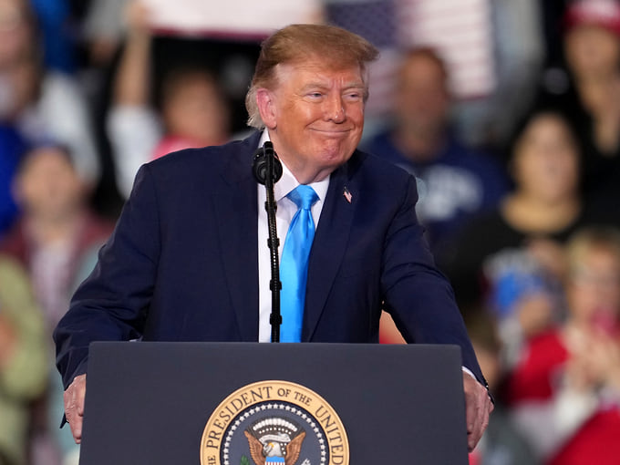 Президент США Дональд Трамп