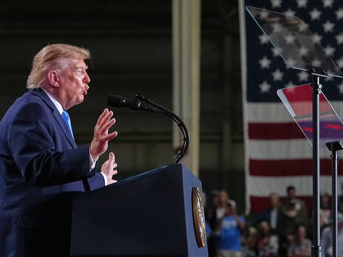 Президент США Дональд Трамп