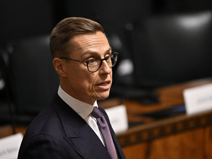 Президент Финляндии Александр Стубб