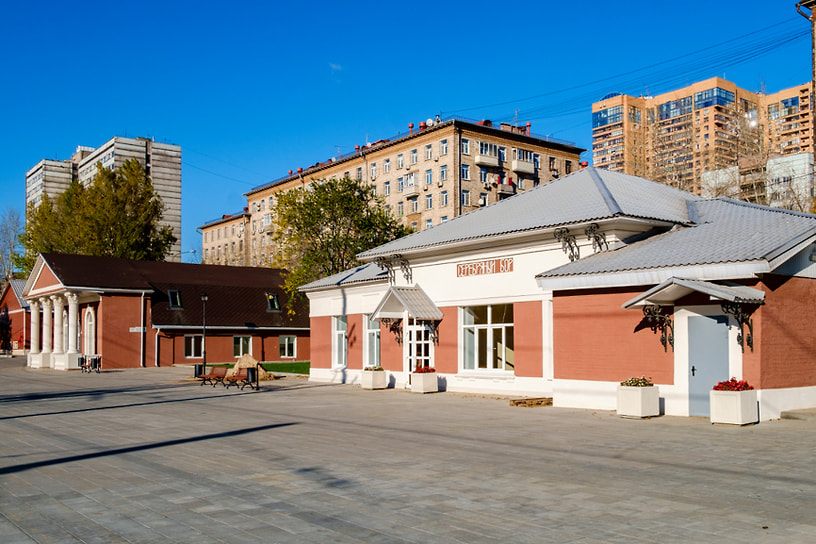станция Малого кольца Московской железной дороги "Серебряный Бор"