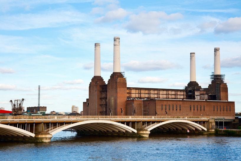 ГРЭС Abandonded Battersea в Лондоне