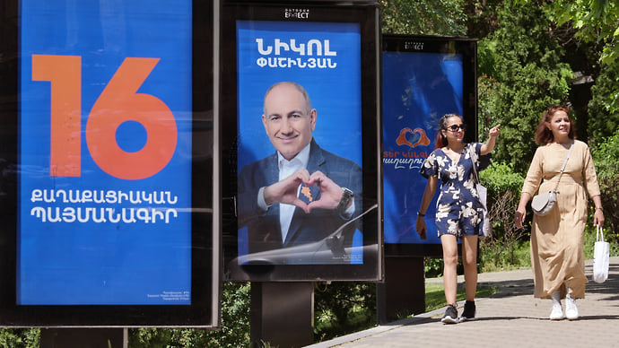 Армения оставила Пашиняна у руля