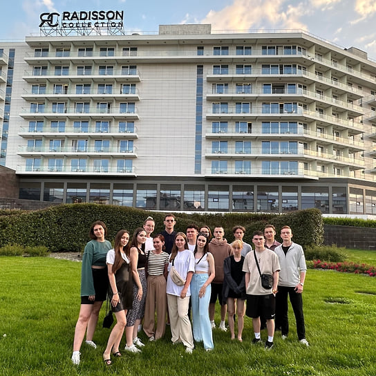 Студенты МИДиС на практике в Radisson Collection Сочи