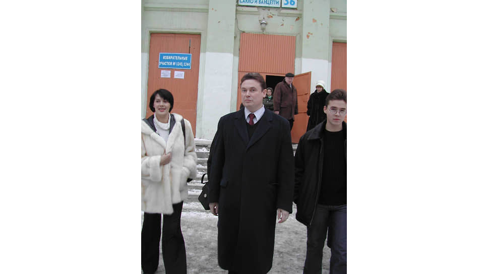 Кандидат в мэры Олег Гусев
