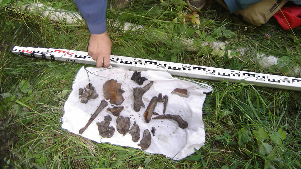 Останки членов царской семьи, обнаруженные в 2007 году