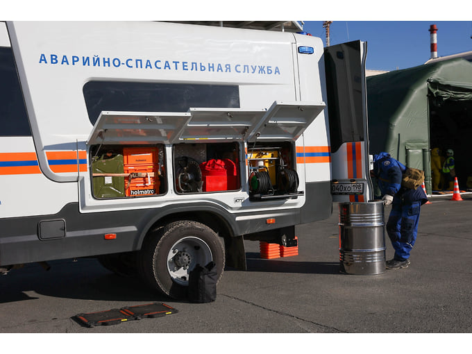 В рамках сценария отрабатывалась потеря источников охлаждающей воды и электроснабжения