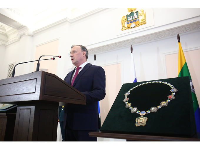 Инаугурация главы Екатеринбурга прошла в здании городской администрации в 2021 году. В феврале 2026 года Алексея Орлова переизбрали на этот пост.