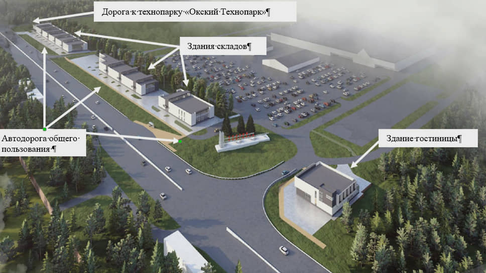 Эскизный проект строительства комплекса складов и гостиницы на улице Тепличной 