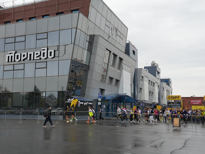 Забег проходил без перекрытия дорог
