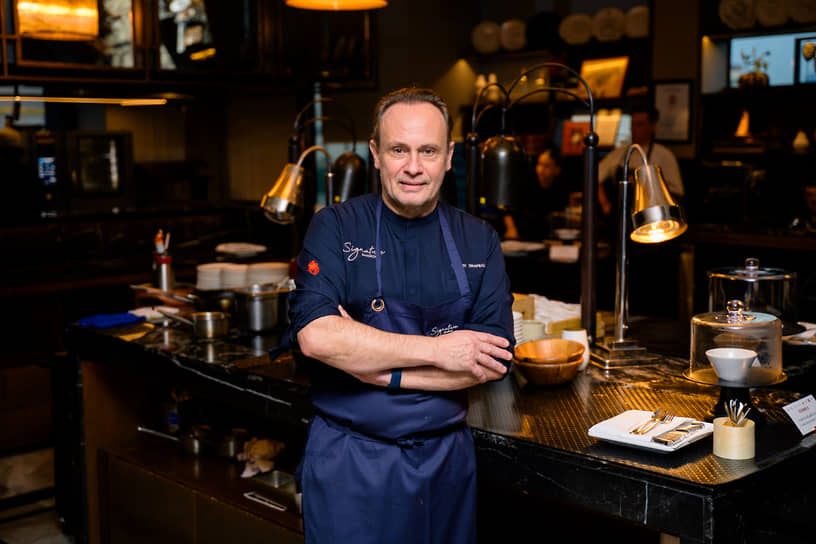 Основатель и шеф-повар ресторана Signature Bangkok (одна звезда Michelin) Тьерри Драпо