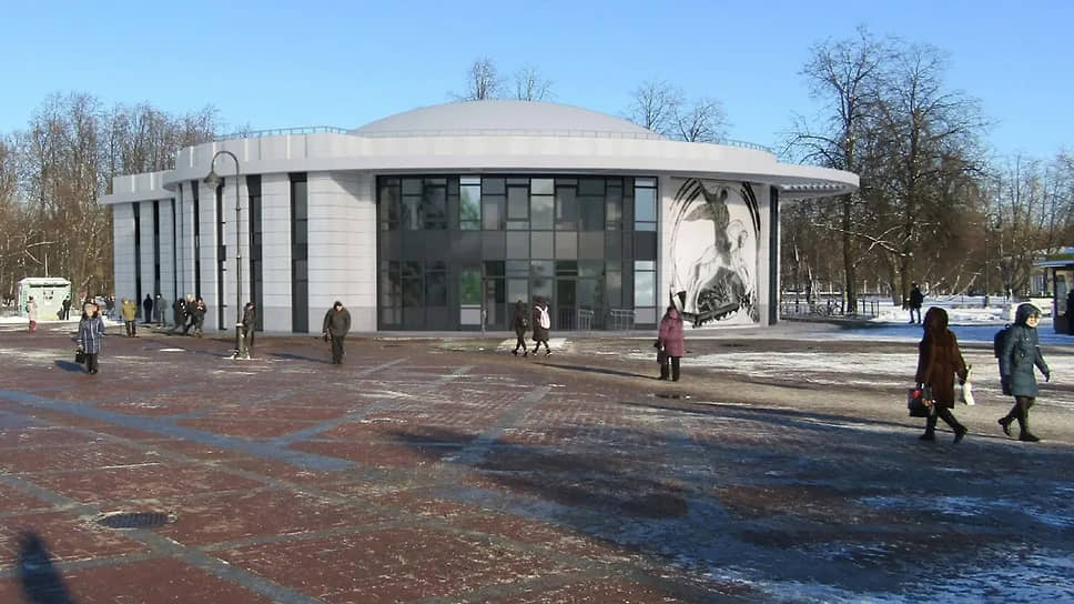 Проект нового вестибюля станции метро Парк Победы Архитектурной мастерской Сахновского 