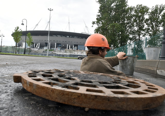 Петербург за сутки принял более 6 млн кубометров сточных вод после ливней