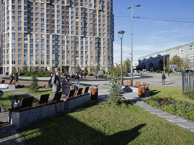 В Петербурге завершили благоустройство Вьетнамского сада у площади Хошимина
