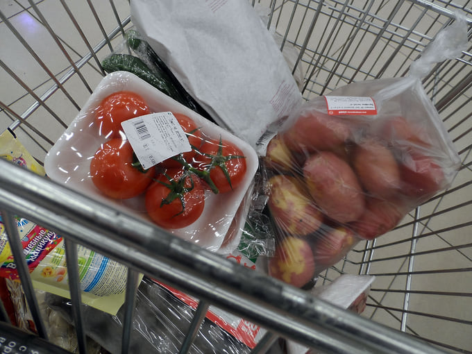 В среднем по России стоимость минимального набора продуктов снизилась на 1,5%