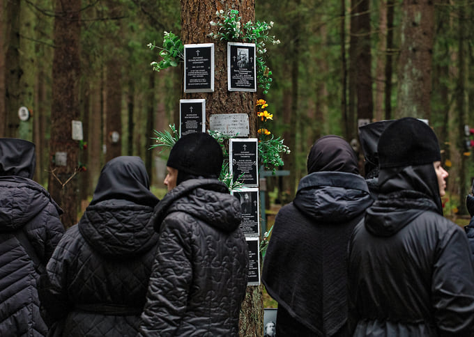 День памяти жертв политических репрессий на Левашовском мемориальном кладбище
