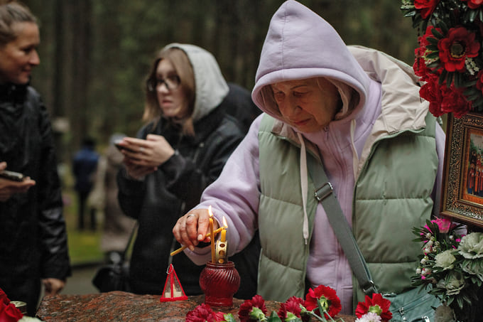 День памяти жертв политических репрессий на Левашовском мемориальном кладбище