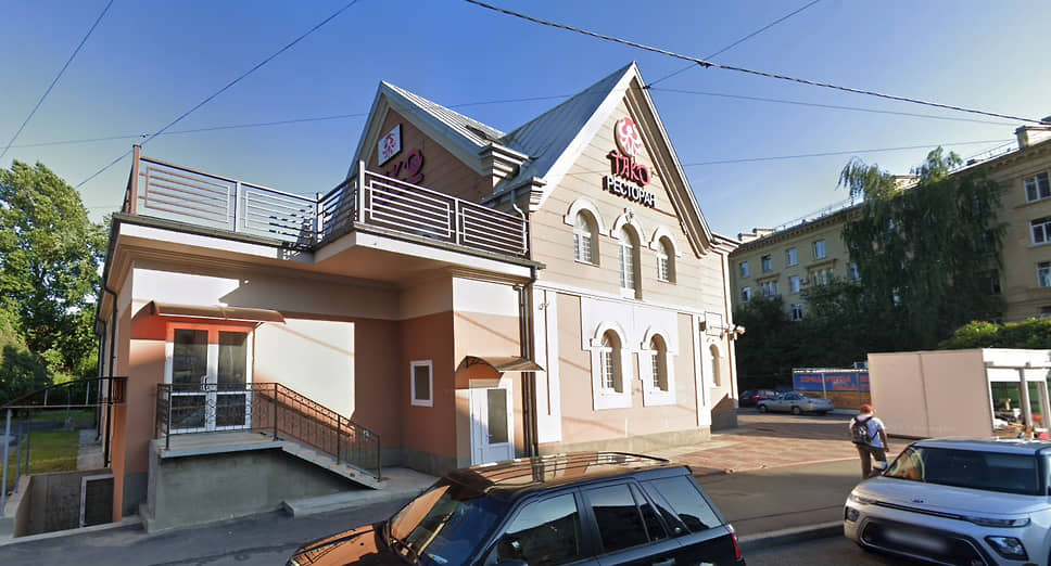 Скриншот с ресурса Google Maps - ул. Савушкина, д. 10, к. 2, лит. А
