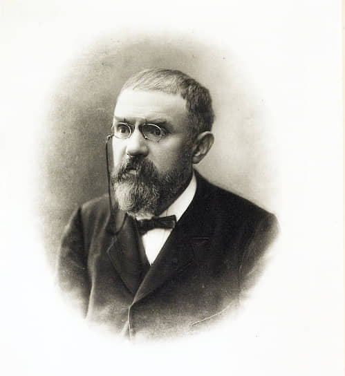 Французский математик, механик, физик, астроном и философ Анри Пуанкаре (1854-1912) 