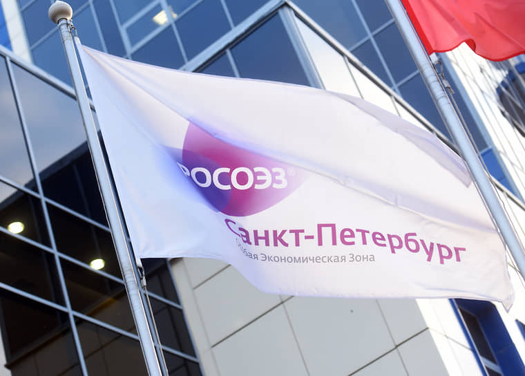 Флаг Особой экономической зоны «Новоорловская» 