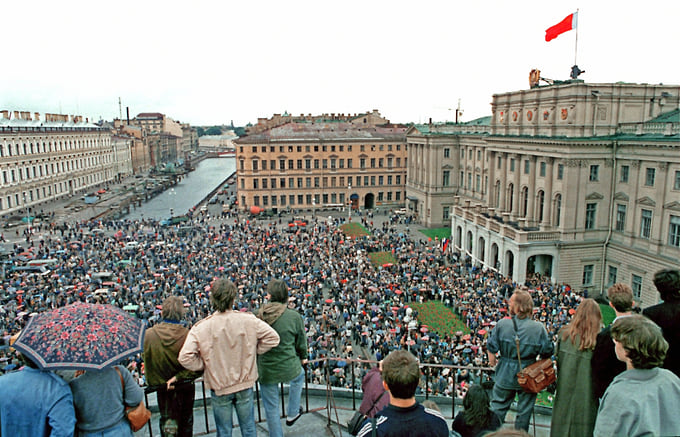 Митинг у Ленсовета 