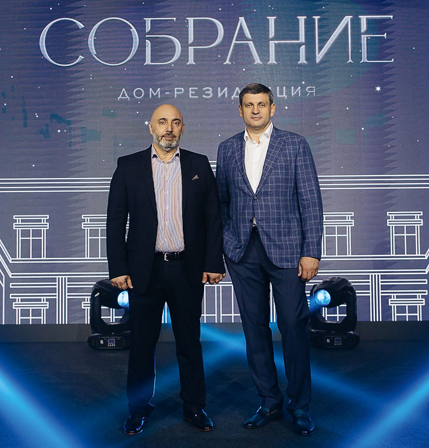 Соучредители ГК «Альянс» Георгий Глонти и Виталий Финенко 