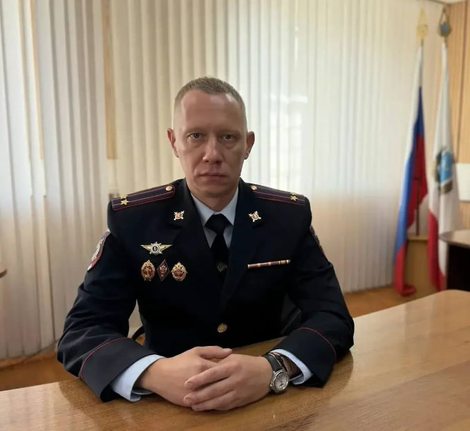 подполковник полиции Дмитрий Тютин