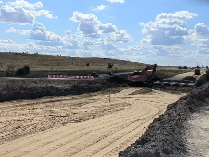 Подъезд к Вязовке реконструировали в 2023 году 
