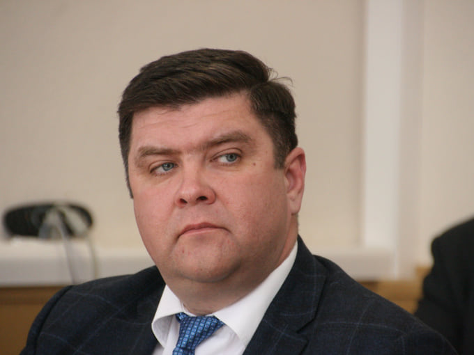 Борис Беляев в бытность министра ЖКХ Башкирии  