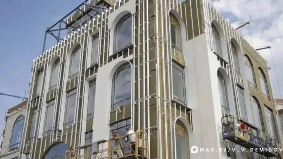 возведение Белого квартала на Свято-Троицком бульваре Белгорода