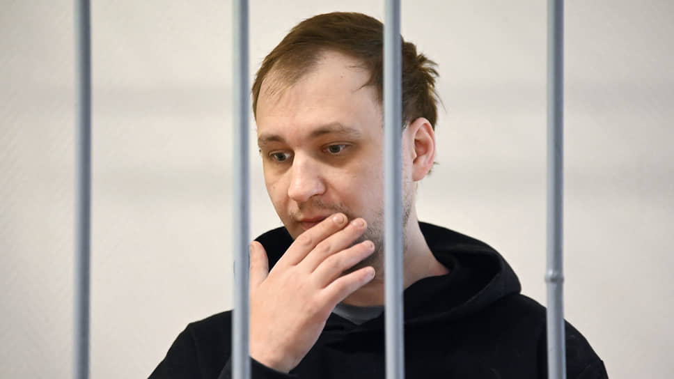 Роберт Гилман во время заседания суда 