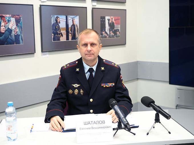 Начальник ГАИ Воронежской области Евгений Шаталов