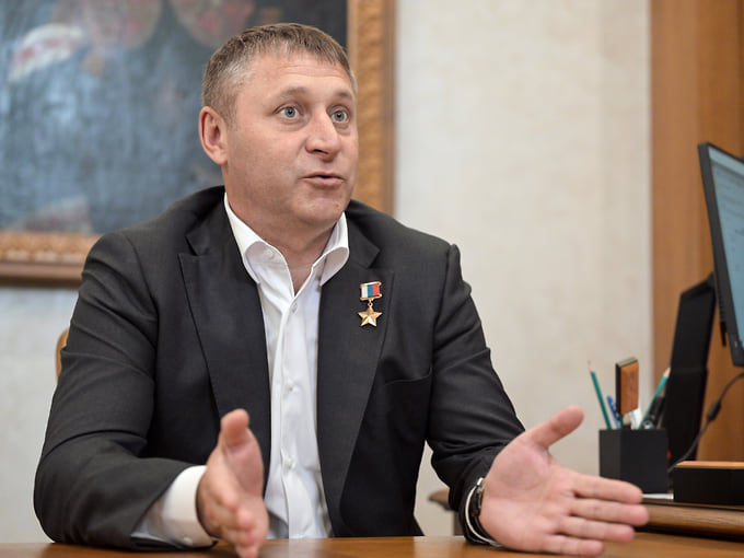 Врио губернатора Белгородской области Александр Шуваев