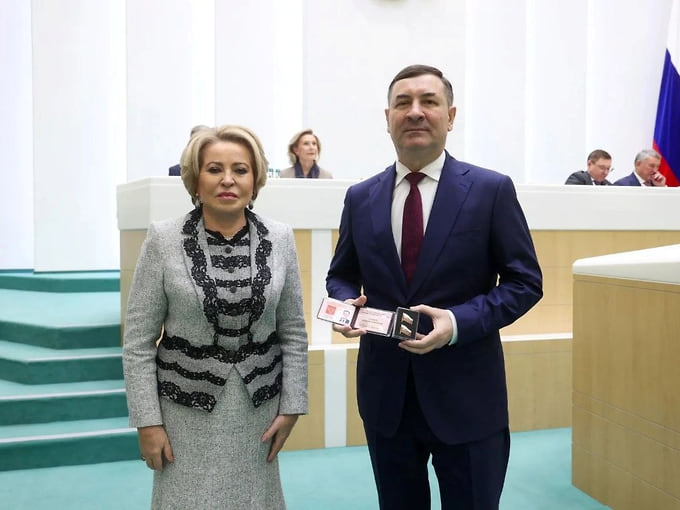 Валентина Матвиенко и Александр Лоренц