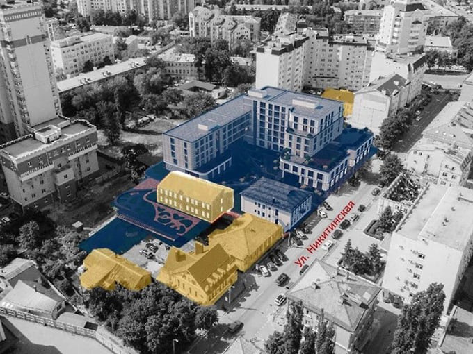 Мэрия Воронежа изымает главный дом усадьбы Клочковых на Никитинской