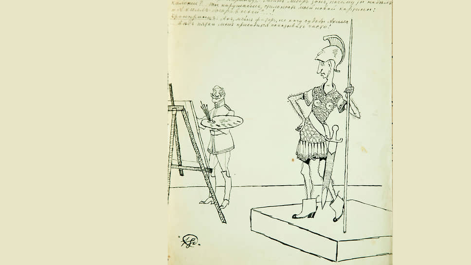 Выставка «Гримасы начала XX века. Карикатура Владимира Силкина как зеркало эпохи»  в Крамском 