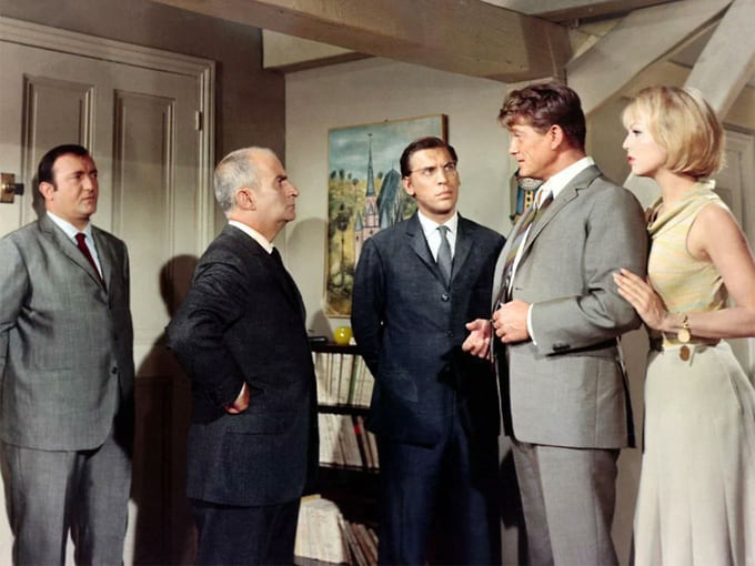 Кадр фильма «Фантомас» (Франция, Италия, 1964)