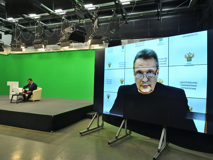 Андрей Клименко, заместитель начальника службы таможенного контроля после выпуска товар Центрального таможенного управления 