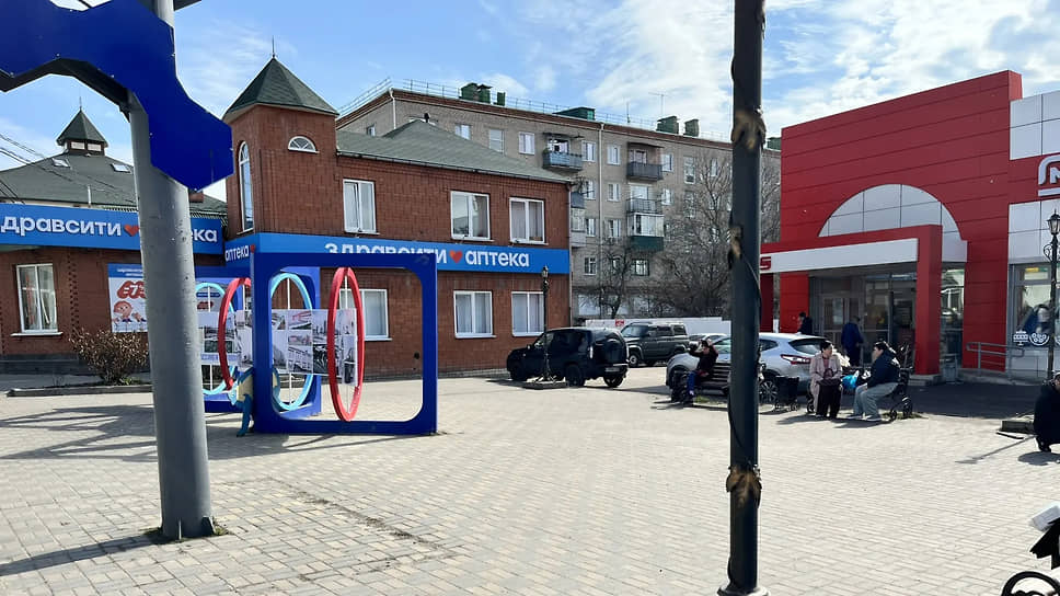 Благоустройство общественного пространства по ул. Ленина в Острогожске Воронежской области