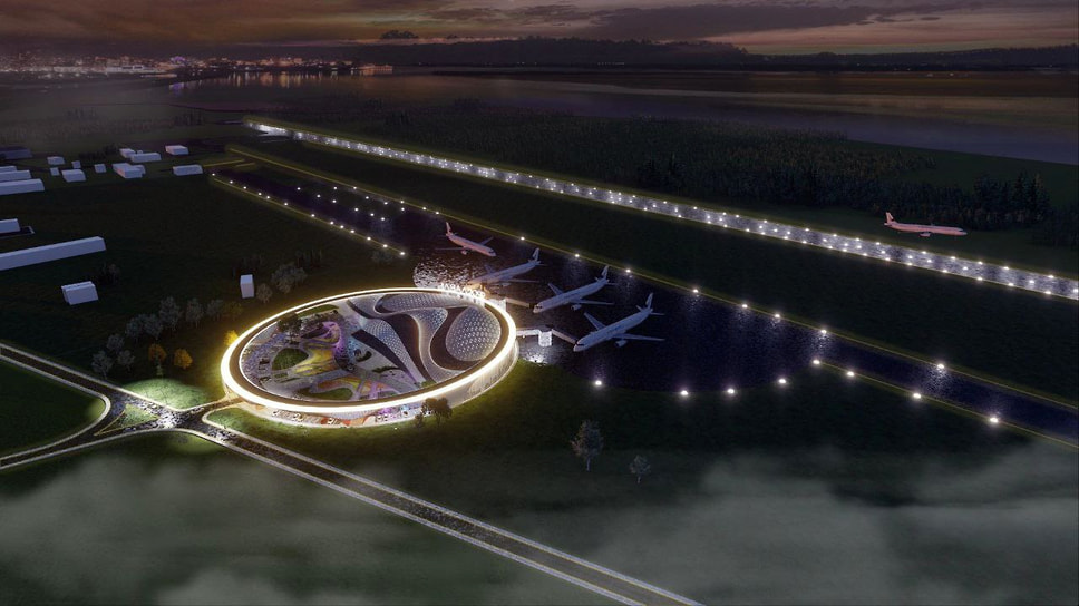 Визуализация нового аэропорта