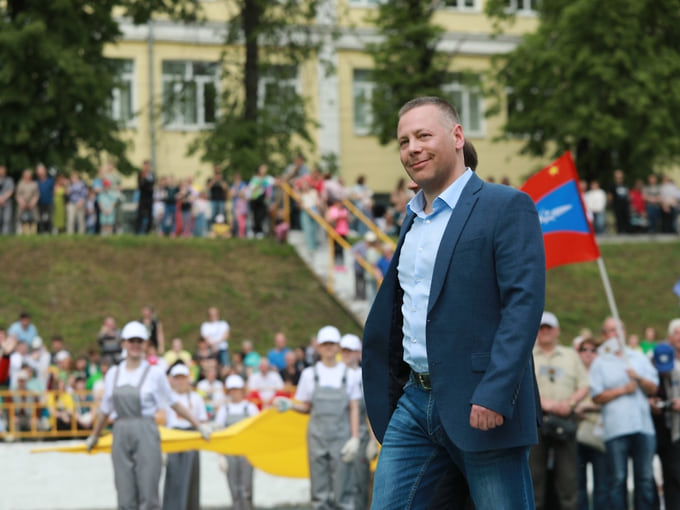 На Дне города Ярославля на стадионе «Спартаковец»