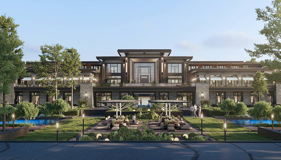 Рендер отеля Encore Resort в Тверской области