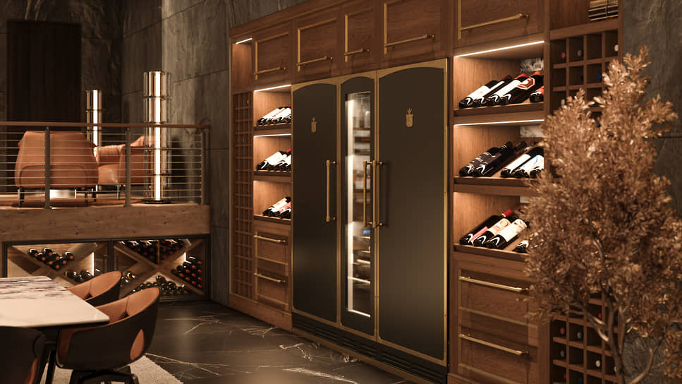 Комната для дегустации Officine Gullo