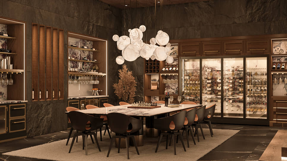 Комната для дегустации Officine Gullo