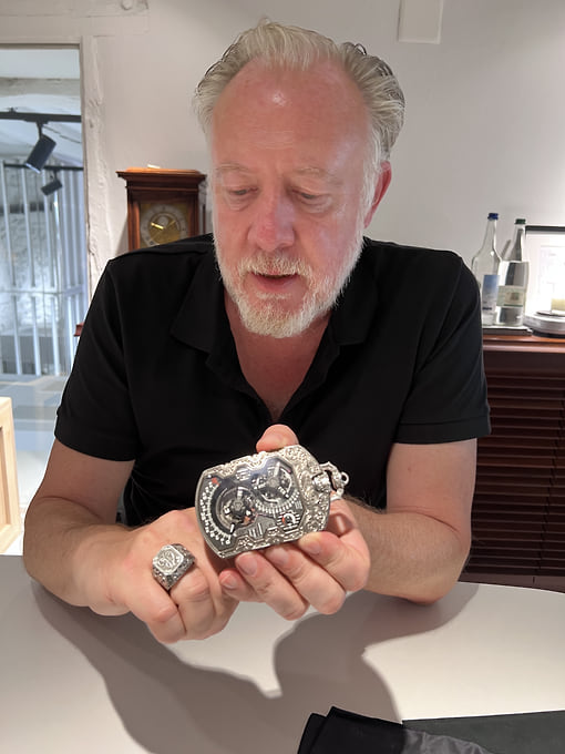 Сооснователь и главный дизайнер Urwerk Мартин Фрай