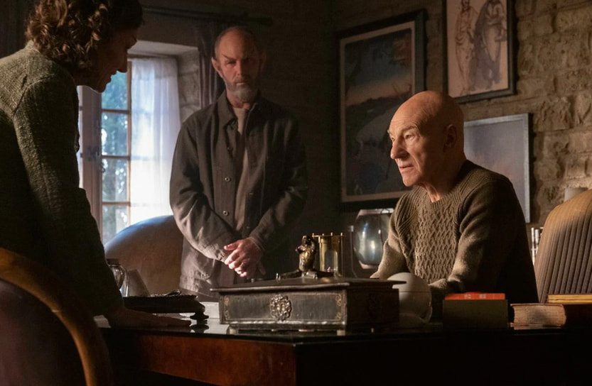 Кадр из сериала «Звездный путь: Пикар» (2020–2023). В роли капитана Жан-Люка Пикара актер появился в четырех полнометражных фильмах и двух сериалах. Впервые этого персонажа он сыграл в 47 лет. Во время последнего проекта о космических приключениях актеру было 82 года 