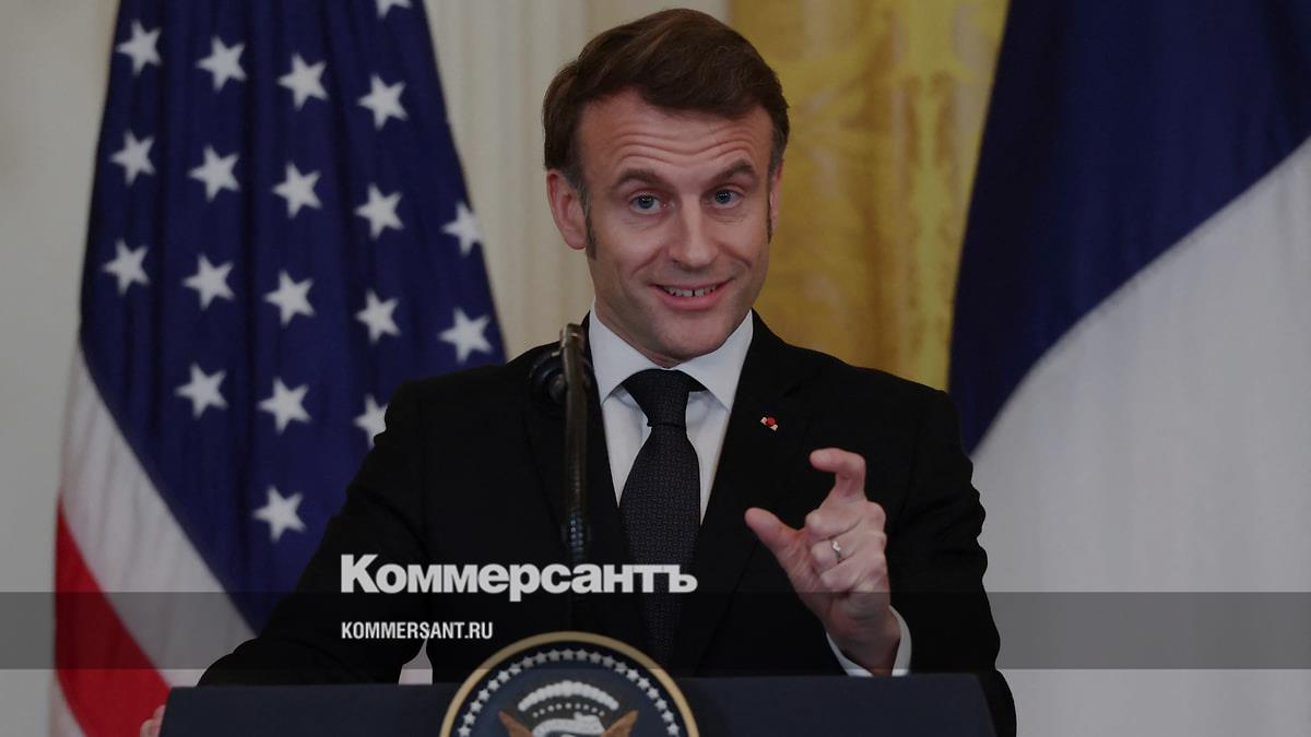 Макрон предложил Трампу пообедать в Париже