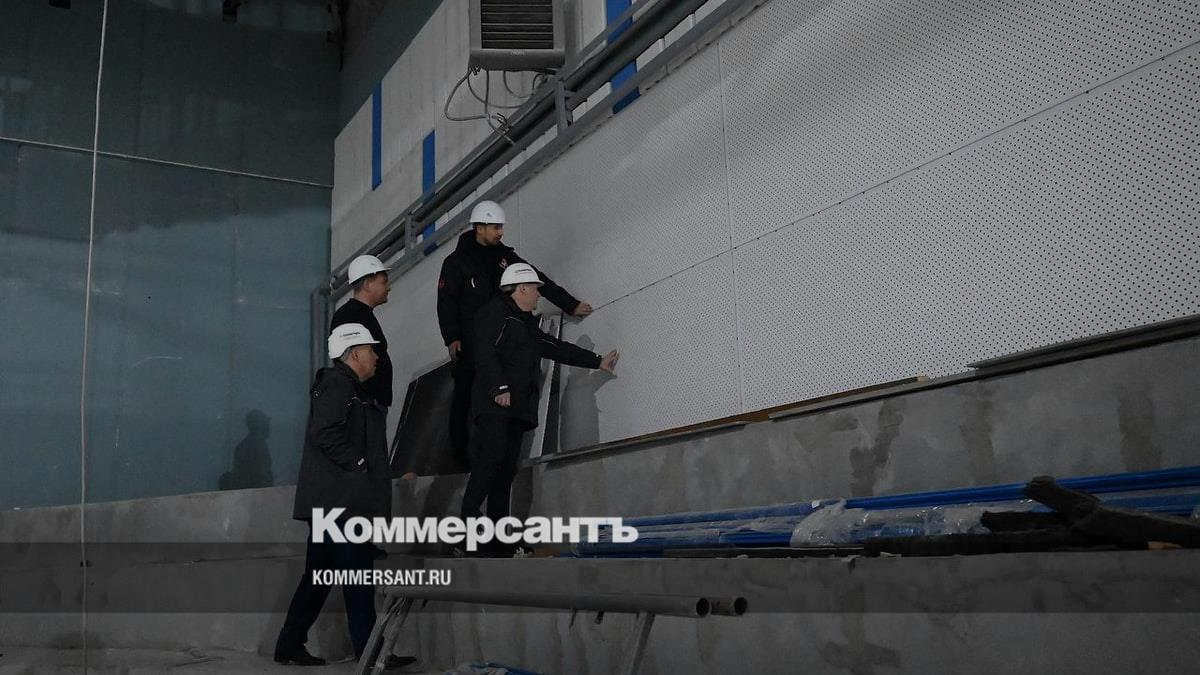 Реконструкцию ледового дворца «Ижсталь» в Ижевске завершили на 70%