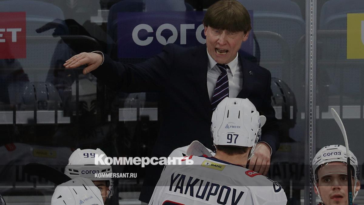 Клуб КХЛ «Нефтехимик» продлил контракт с главным тренером Игорем Гришиным