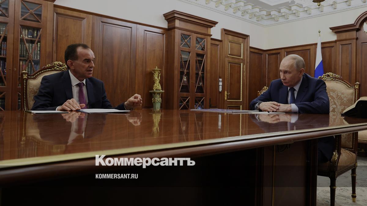 Кондратьев доложил Путину о ходе посевной кампании в Краснодарском крае