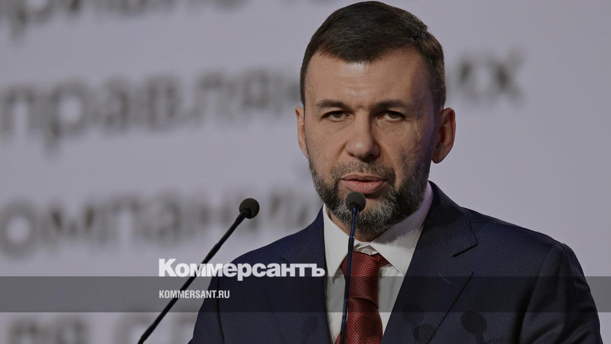 Пушилин предложил решить проблему школьного питания в ДНР с помощью хабов